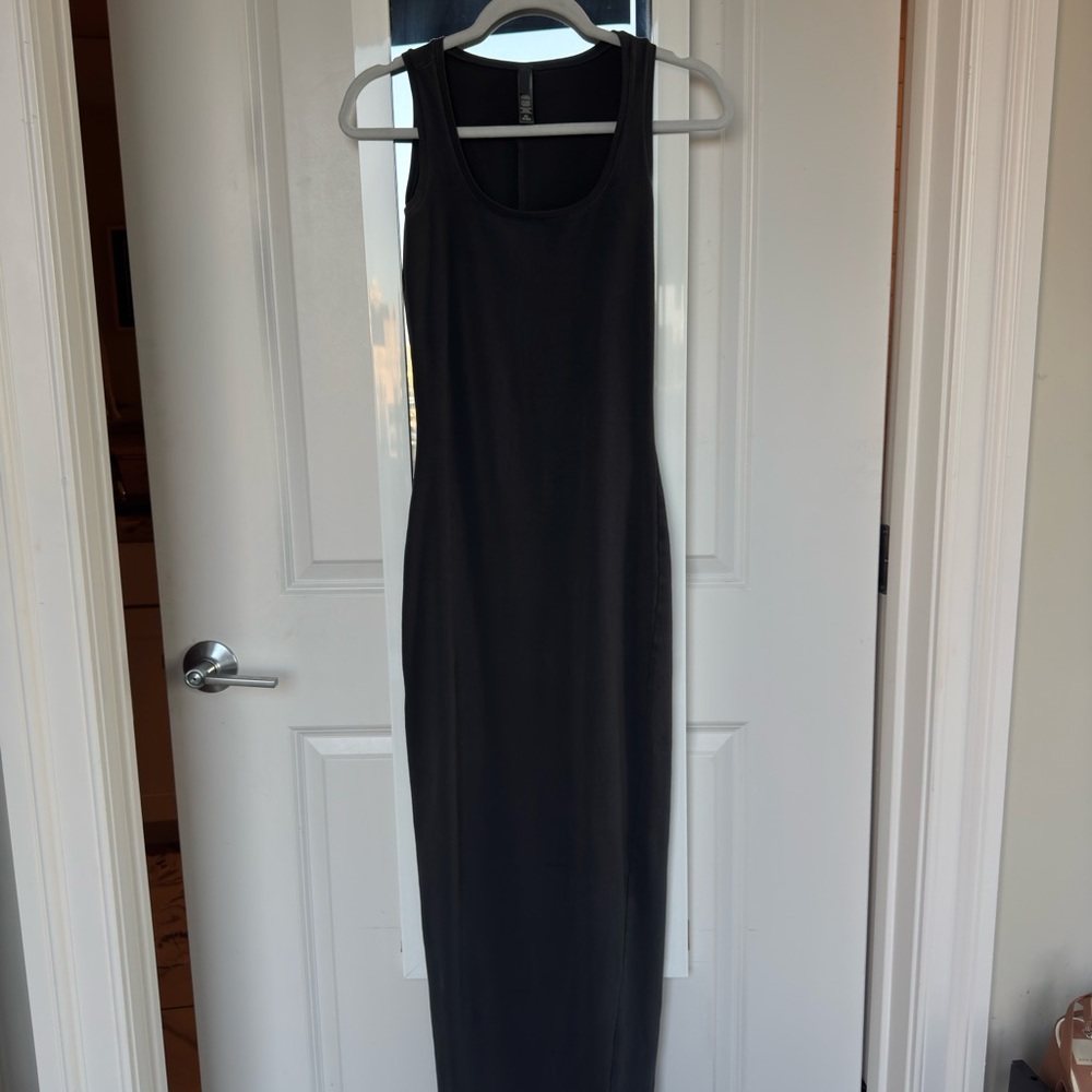 SKIMS Graphite Tank Maxi Dress